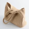 Paper Straw Tote Bag