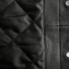 Patch-Pocket Leather Jacket