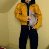 Patent Leather Biker Jacket