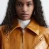 Patent Leather Biker Jacket