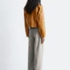 Patent Leather Biker Jacket
