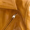 Patent Leather Biker Jacket