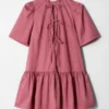 Peplum Mini Dress