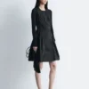 Peplum Mini Dress