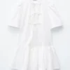 Peplum Mini Dress