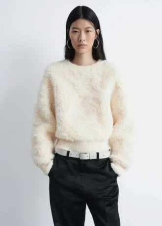 Pile-Knit Jumper
