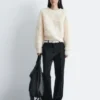 Pile-Knit Jumper