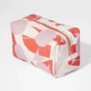 Pink Noon Canvas Beauty Pouch