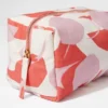Pink Noon Canvas Beauty Pouch