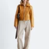 Pleated Cotton Trousers