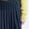 Pleated Midi Skirt