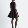 Pleated Mini Dress