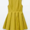 Pleated Mini Dress