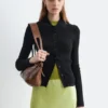 Pointelle Rib Polo Shirt