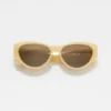 Polarized Cat-Eye Acetate Sunglasses