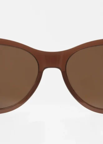 Polarized Cat-Eye Acetate Sunglasses