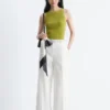 Press-Crease Cotton Trousers