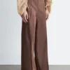 Press-Crease Cotton Trousers