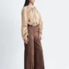 Press-Crease Cotton Trousers