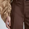 Press-Crease Cotton Trousers