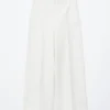Press-Crease Cotton Trousers