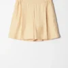Press-Crease Jacquard Shorts