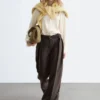 Press-Crease Wool Trousers