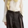 Press-Crease Wool Trousers