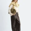 Press-Crease Wool Trousers