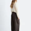 Press-Crease Wool Trousers