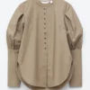 Puff-Sleeve Blouse