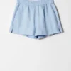 Pull-On Jacquard Shorts