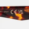 Rectangular-Frame Acetate Sunglasses