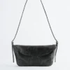 Rectangular Leather Crossbody Bag
