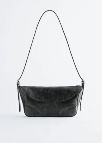 Rectangular Leather Crossbody Bag