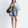 Relaxed Denim Shorts