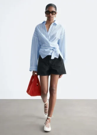 Relaxed Denim Shorts