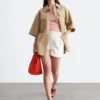 Relaxed Denim Shorts