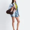 Relaxed Denim Shorts
