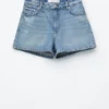Relaxed Denim Shorts