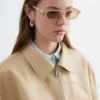 Relaxed Leather Jacket