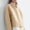 Relaxed Leather Jacket