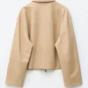 Relaxed Leather Jacket