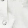 Relaxed Short-Sleeve Denim Shirt