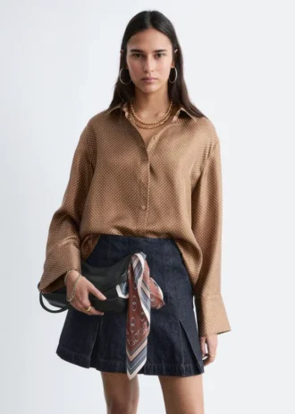 Relaxed Silk Shirt