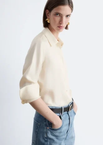 Relaxed Silk Shirt