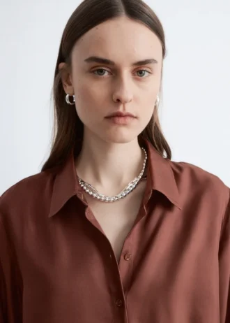 Relaxed Silk Shirt
