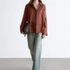 Relaxed Silk Shirt