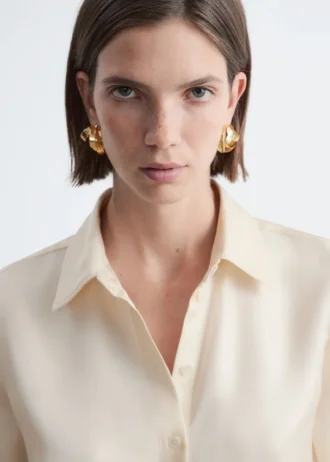 Sculptural Hoop Earrings
