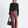 Relaxed Wide-Leg Cotton Trousers
